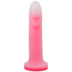 Tantus Flurry Dual Density Rose Quartz – 7 Inch G-Spot Dildo > Dildos > Strap On Dildos