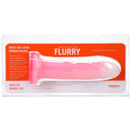 Tantus Flurry Dual Density Rose Quartz – 7 Inch G-Spot Dildo > Dildos > Strap On Dildos