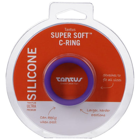 Soft Cock Ring Lilac 1.5 Inch COCK RINGS