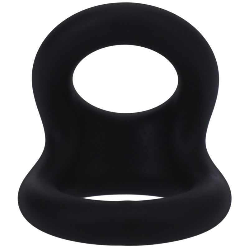 Uplift Silicone Cock Ring Onyx