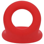 Uplift Silicone Cock Ring in Crimson Red > Cock Ring > Sling