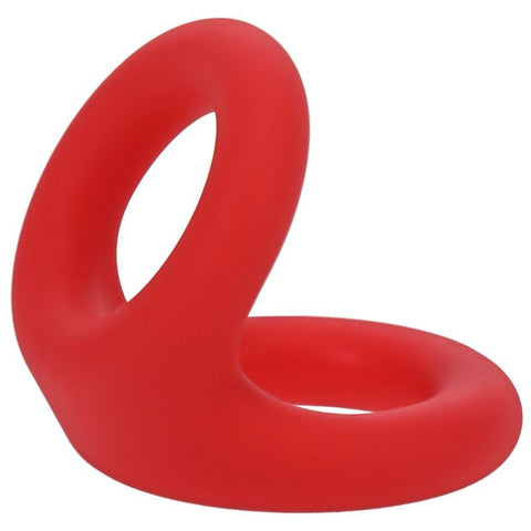 Uplift Silicone Cock Ring in Crimson COCK RINGS Sling