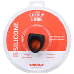 Stirrup Silicone Cock Ring (Onyx) – Silicone Cock Ring > Cock Ring > Sling