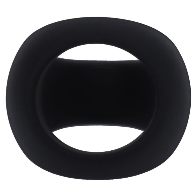 Stirrup Silicone Cock Ring (Onyx) – Silicone Cock Ring > Cock Ring > Sling
