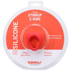 Stirrup Silicone Cock Ring in Crimson > Cock Ring > Sling