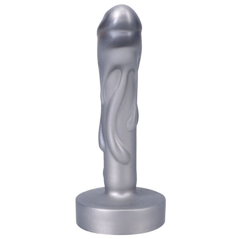 Mini Magma Dildo 4.5 Inch Silver Harness Compatible Ultra Premium Silicone > Dildos > Strap On Dildos