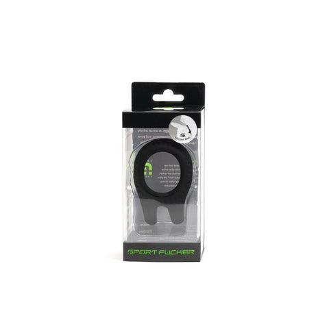 Cockpit Ring Black Premium Teardrop Shape Comfort and Performance Enhancer Black COCK RINGS