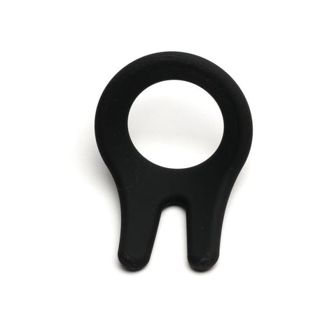 Cockpit Ring Black Premium Teardrop Shape Comfort and Performance Enhancer COCK RINGS