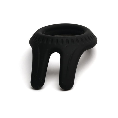 Cockpit Ring Black Premium Teardrop Shape Comfort and Performance Enhancer COCK RINGS