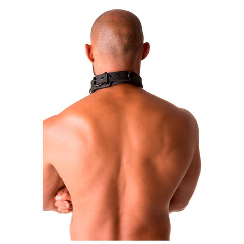 Neoprene Bondage Collar Black Masks