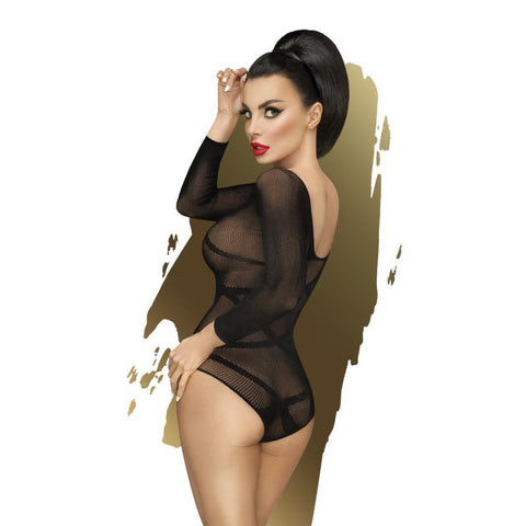 High On Love Teddy Black Black Extra Large Lingerie