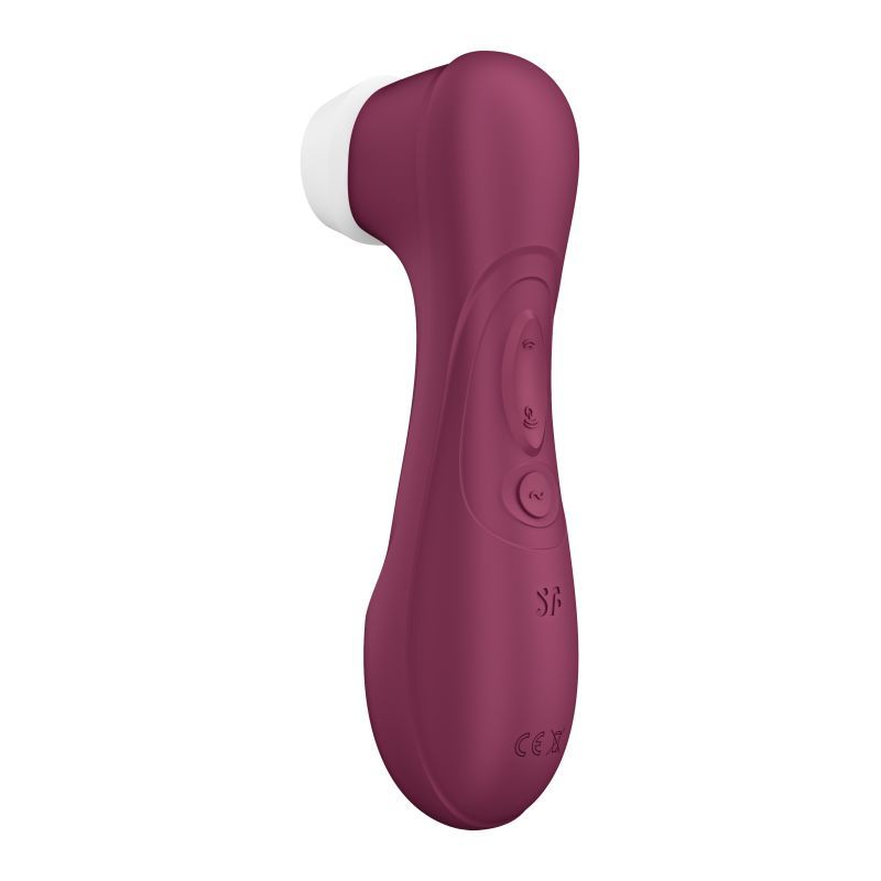 Satisfyer Pro 2 Gen 3 – App-Controlled Rechargeable Clitoral Stimulator - Wine Red > Sex Toys For Ladies > Air Pulsation