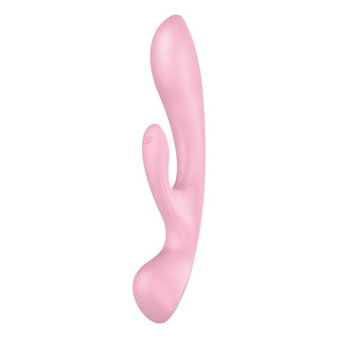 Satisfyer Triple Oh (Pink) – Luxury Versatile Vibrator > Vibrators > Ladies > Rabbit