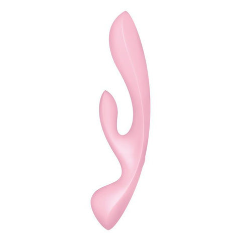 Satisfyer Triple Oh (Pink) – Luxury Versatile Vibrator > Vibrators > Ladies > Rabbit