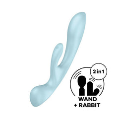 Satisfyer Triple Oh Light Blue