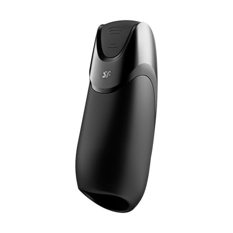 Satisfyer Men Vibration+ Black Vibrating Masturbator > Sex Toys For Men > Masturbators > Vibrating