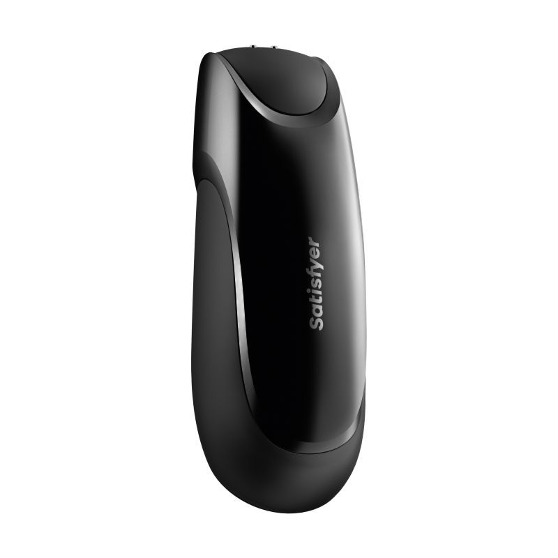 Satisfyer Men Vibration+ Black Vibrating Masturbator > Sex Toys For Men > Masturbators > Vibrating