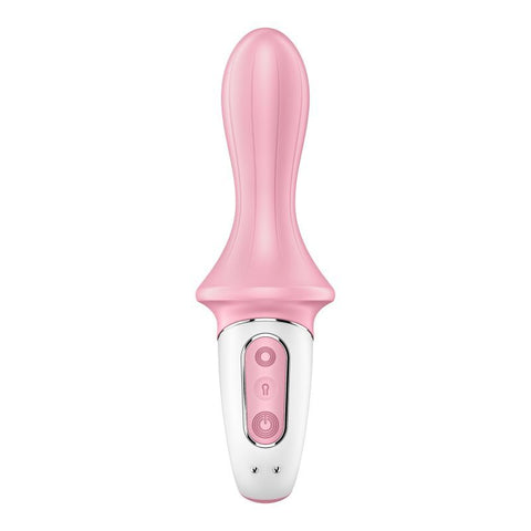 Satisfyer Air Pump Booty 5+ Red Inflatable Anal Vibrator Butt Plugs