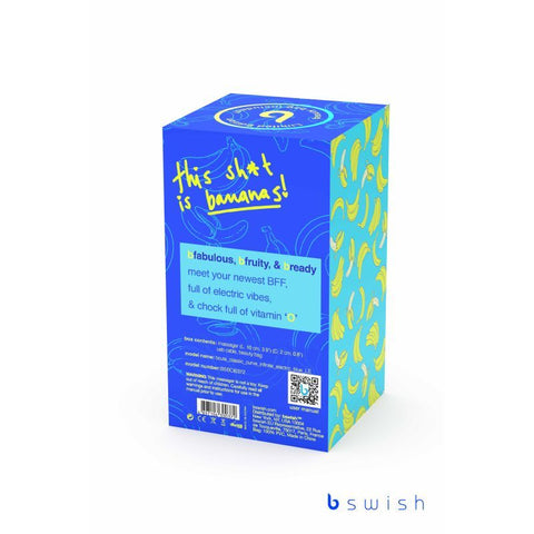 Bcute Curve Infinite Classic Limited Edition Electric Blue Vibrators - G Spot