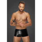 Snake Wetlook Short Shorts with Exotic Print > Clothes > Mens Latex