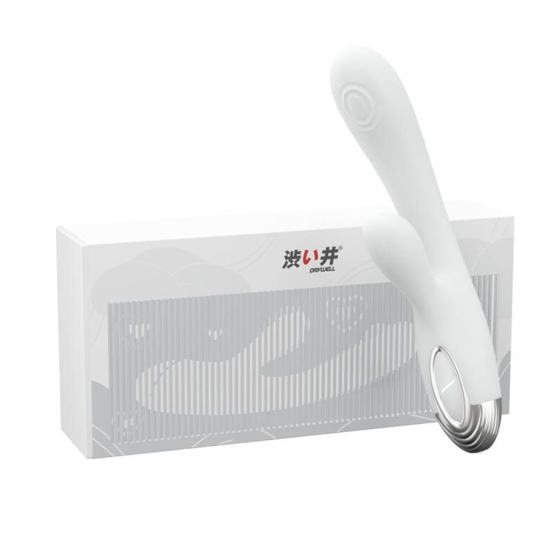 Pada Rabbit and G-Spot Pulsing Vibrator White 21.6cm > Sex Toys For Ladies > G-Spot Vibrators