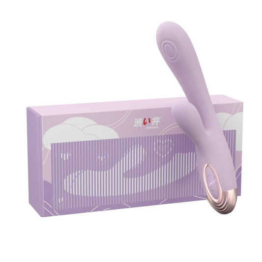 Pada Rabbit and G-Spot Pulsing Vibrator Purple