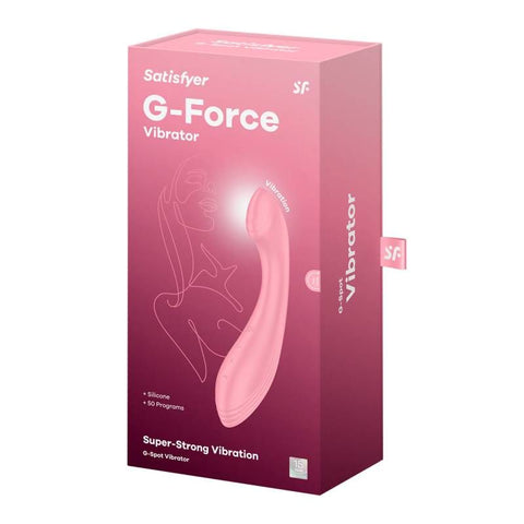Satisfyer G-Force Pink G-Spot Vibrator 19 cm Long Vibrators - G Spot