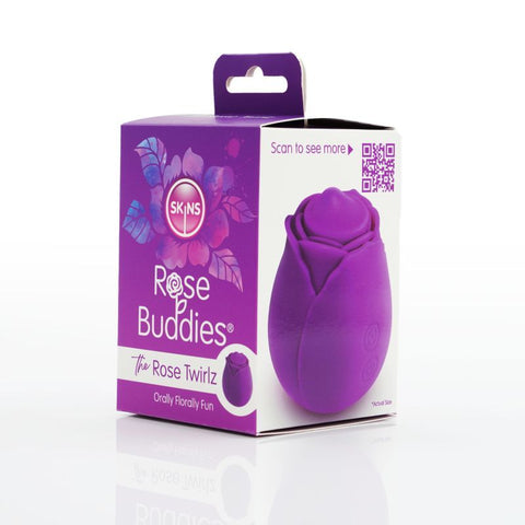Skins Rose Buddies The Rose Twirls – Luxury Oral Stimulator > Sex Toys For Ladies > Rose Stimulators