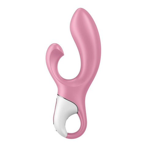 Satisfyer Air Pump Bunny 2 Pink Inflatable Vibrator 15mm Default Title > Vibrators > Ladies > Rabbit Multi