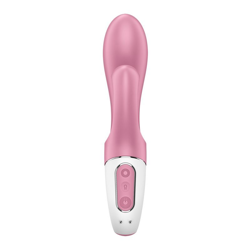 Satisfyer Air Pump Bunny 2 Inflatable Vibrator 15mm Silicone Rechargeable > Vibrators > Ladies > Rabbit Multi