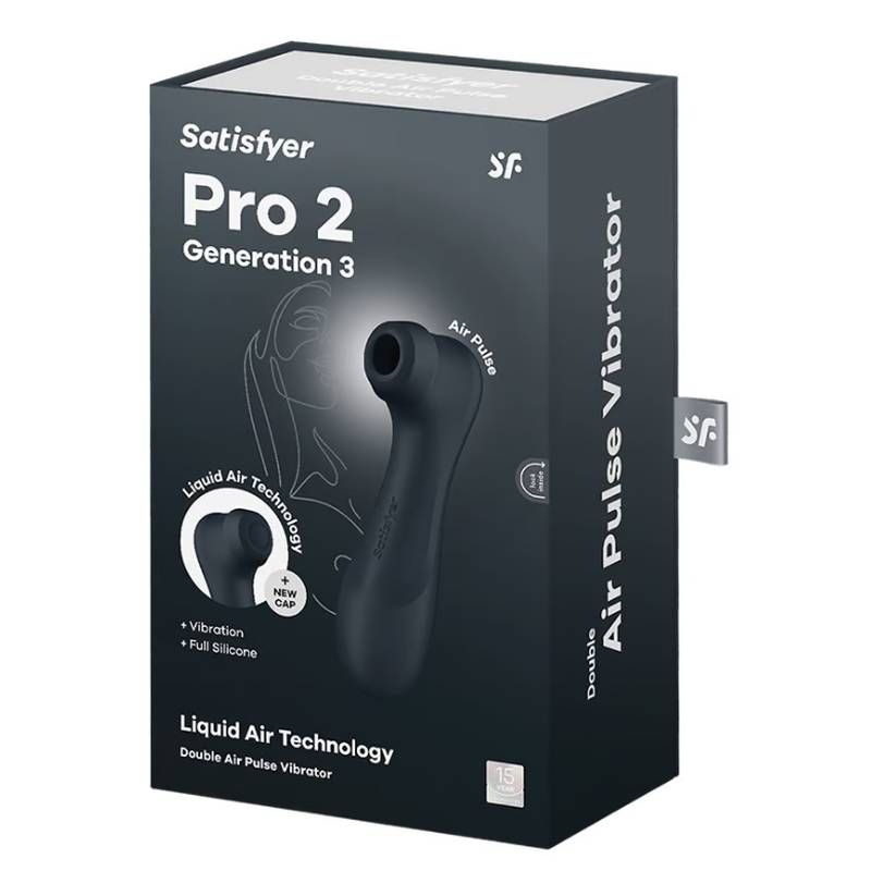 Satisfyer Pro 2 Gen 3 Waterproof Clitoral Stimulator with Air Pulse Technology > Sex Toys For Ladies > Air Pulsation