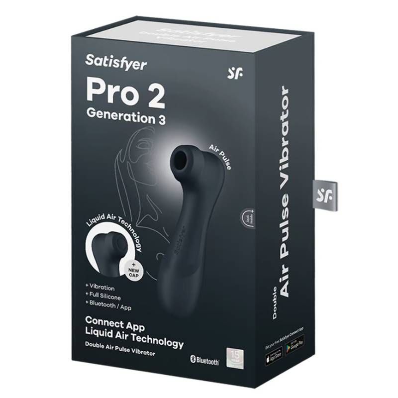 Satisfyer Pro 2 Gen 3 – App-Controlled Rechargeable Clitoral Stimulator > Sex Toys For Ladies > Air Pulsation