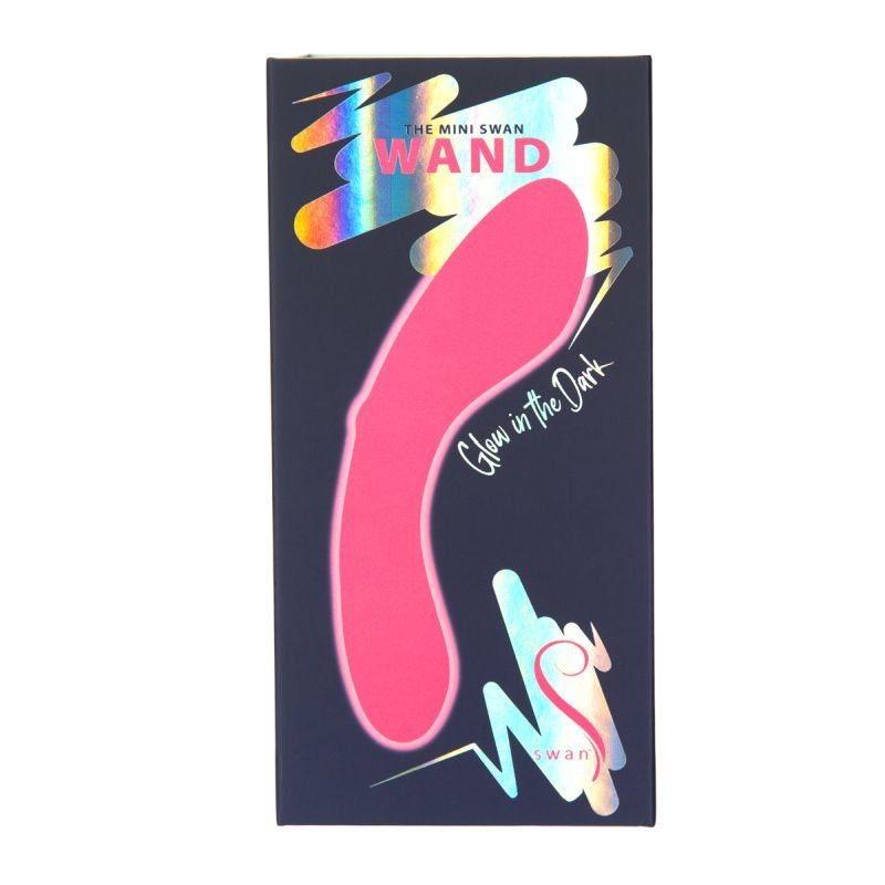 The Mini Swan Wand Glow Pink 12cm Waterproof Massager > Sex Toys For Ladies > G-Spot Vibrators