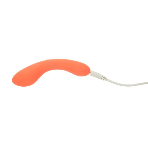 The Mini Swan Wand Glow Orange 12cm Waterproof Silicone > Sex Toys For Ladies > G-Spot Vibrators