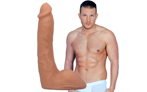 Codey Steele 8in Ultraskyn Cock w Removable Suction Cup Dongs Celebrity