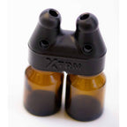 XTRM SNFFR Double Twin Aroma Enhancer Tool 2-Bottle Size Black > Bondage Gear > Sniffer Caps