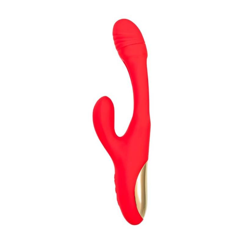 JOS Patti Moving Tongue Rabbit Vibrator in Red > Vibrators > Ladies > Rabbit