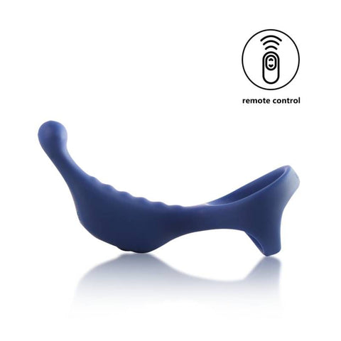 Underquaker Vibrating Anal Probe with Cockring and Remote Control Default Title Butt Plugs - Vibrating