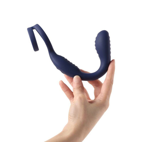 VibraDuo Remote-Controlled Prostate Massager with Cockring > Anal Range > Prostate Massagers