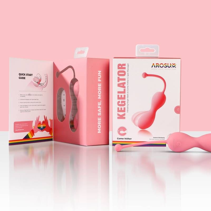 Kegelator Duo Vaginal Balls Come Hither Stimulator with Remote Control > Sex Toys For Ladies > Kegel Exercise