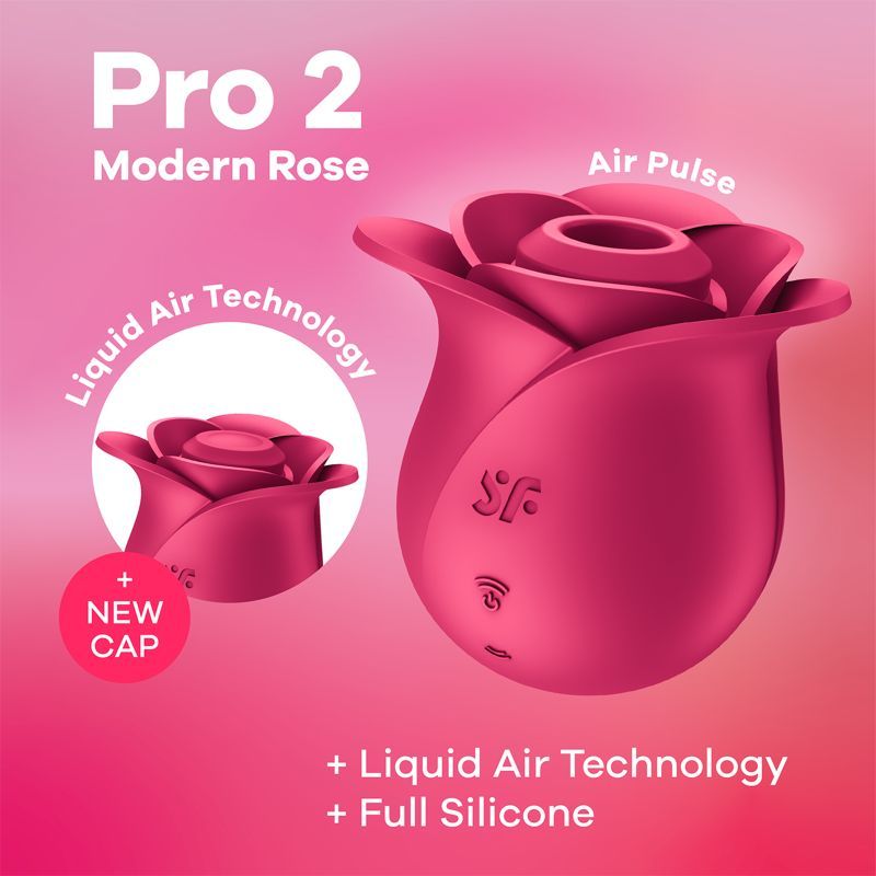 Satisfyer Pro 2 Modern Blossom – Rechargeable Air Pulse Vibrator AIR PULSATION