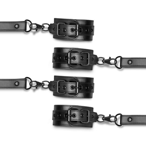 Hogtie Set with Hand and Ankle Cuffs for Bondage Play > Bondage Gear > Restraints