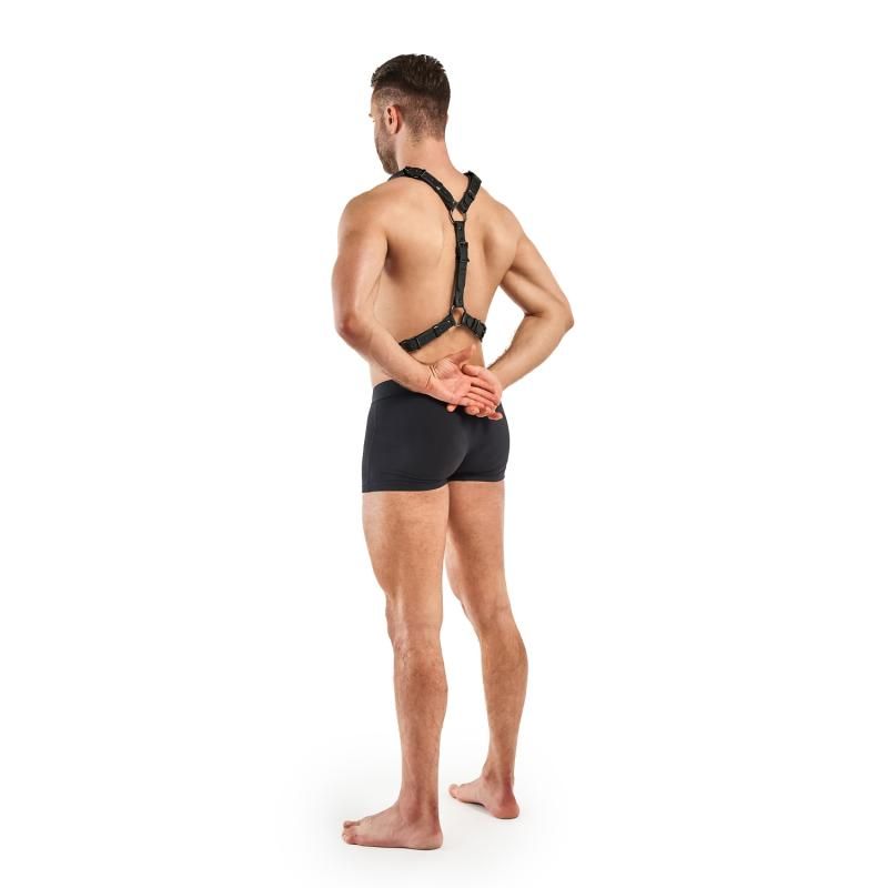 Max Bondage Harness Black Adjustable Size 26 to 50 cm > Clothes > Mens Harnesses