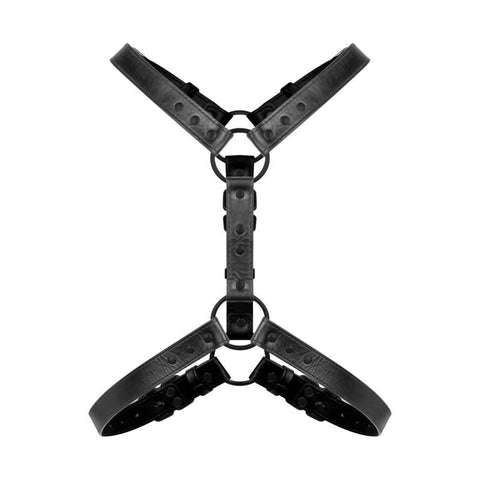 Max Bondage Harness Black Adjustable Size 26 to 50 cm Mens Harnesses