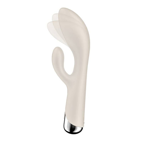 Satisfyer Spinning Rabbit 1 Beige VIBRATORS-RABBIT-MULTI