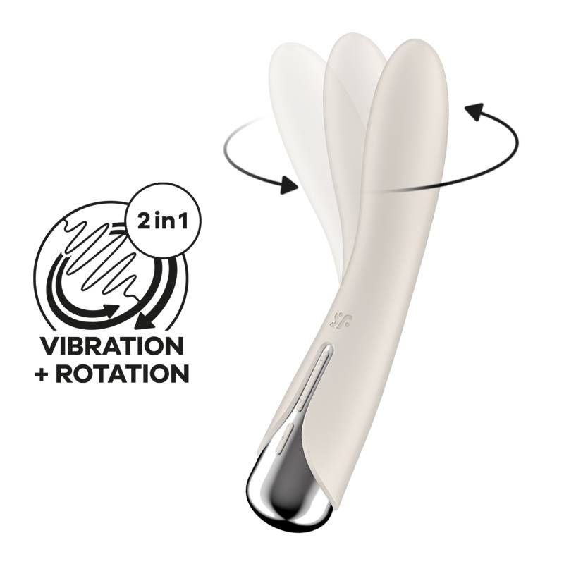 Satisfyer Spinning Vibe 1 – Rechargeable G-Spot Vibrator with 5 Rotation Speeds > Vibrators > Standard Vibrators