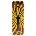Silicone Choker Leash Black - Adjustable Size Default Title > Cock Ring > Adjustable