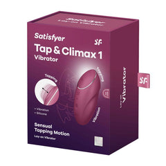 Satisfyer Tap and Climax 1 Red