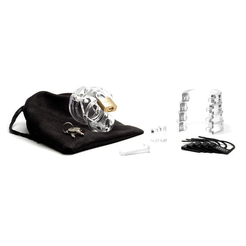 Mini-Me Clear Cock Cage by CB-X for Enhanced Chastity Play (duplicate) Cages