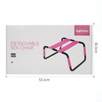 Adjustable Height Pink Sex Chair – Erotic Furniture > Sex Toys > Sex Positioners